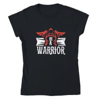 Product be a warrior 3 Classic Womens Crewneck T-shirt