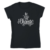Product Be the change 2 Classic Womens Crewneck T-shirt
