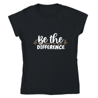 Product Be the difference Classic Womens Crewneck T-shirt