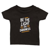 Product Be the light in darkness Classic Baby Crewneck T-shirt
