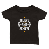 Product Believe and achieve Classic Baby Crewneck T-shirt