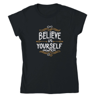 Product Believe in yourself 2 Classic Womens Crewneck T-shirt