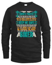 Product Bikers Prayer  Motorbike Rider Unisex Sweatshirt