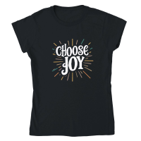 Product Choose joy Classic Womens Crewneck T-shirt