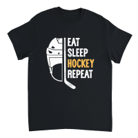 Product Eat Sleep Hockey Repeat Unisex T-Shirt