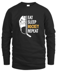 Product Eat Sleep Hockey Repeat Unisex Sweatshirt