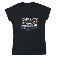 Product Embrace imperfection Classic Womens Crewneck T-shirt