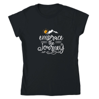 Product Embrace the journey. Classic Womens Crewneck T-shirt