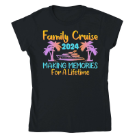Product Family Cruise 2024 Making Memories For A Lifetime Classic Womens Crewneck T-shirt