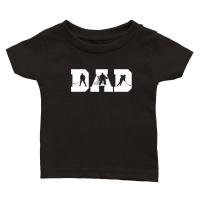 Product Fathers Day Hockey Dad Classic Baby Crewneck T-shirt
