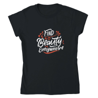 Product Find beauty everywhere Classic Womens Crewneck T-shirt