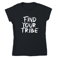 Product Find your tribe Classic Womens Crewneck T-shirt