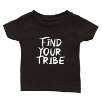 Product Find your tribe Classic Baby Crewneck T-shirt