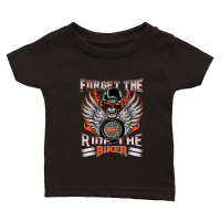 Product FORGET the BIKE Motorbike Classic Baby Crewneck T-shirt