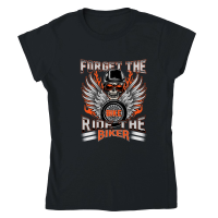 Product FORGET the BIKE Motorbike Classic Womens Crewneck T-shirt