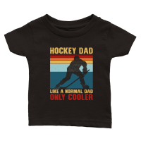 Product Hockey Dad Like a Normal Dad Classic Baby Crewneck T-shirt