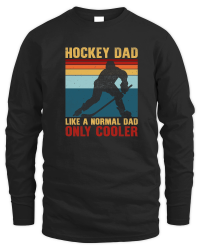 Product Hockey Dad Like a Normal Dad Unisex Sweatshirt