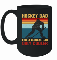 Product Hockey Dad Like a Normal Dad Mug