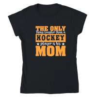 Product Hockey Player is His Mom Classic Womens Crewneck T-shirt