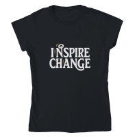 Product Inspire change Classic Womens Crewneck T-shirt