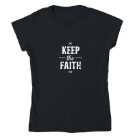 Product Keep the faith Classic Womens Crewneck T-shirt