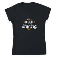 Product Keep shining Classic Womens Crewneck T-shirt