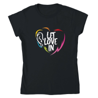 Product Let love in Classic Womens Crewneck T-shirt