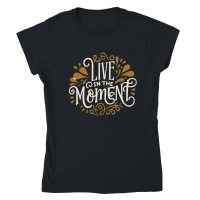 Product Live in the moment 3 Classic Womens Crewneck T-shirt