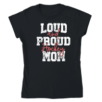 Product Loud & Proud Hockey Mom Mothers Day Classic Womens Crewneck T-shirt