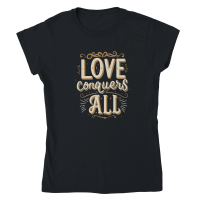Product Love conquers all 2 Classic Womens Crewneck T-shirt