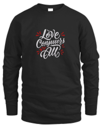 Product Love conquers all Unisex Sweatshirt