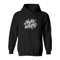 Product make waves Hoodie