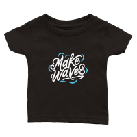 Product make waves Classic Baby Crewneck T-shirt