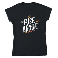 Product Rise above 2 Classic Womens Crewneck T-shirt
