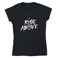 Product Rise above 3 Classic Womens Crewneck T-shirt