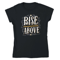 Product Rise above Classic Womens Crewneck T-shirt