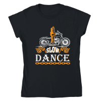Product Slow Dance Motorbike Classic Womens Crewneck T-shirt