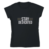 Product Stay dedicated Classic Womens Crewneck T-shirt