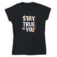 Product Stay true to you Classic Womens Crewneck T-shirt