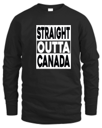 Product Straight Outta Canada Unisex Sweatshirt
