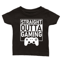 Product Straight Outta Gaming Classic Baby Crewneck T-shirt
