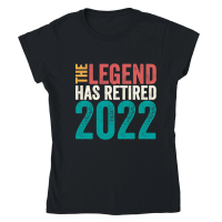 Product The Legend Has Retired 2022 Classic Womens Crewneck T-shirt