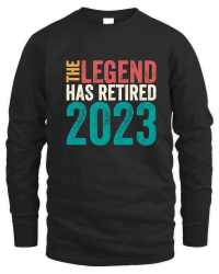 Product The Legend Has Retired 2023 Unisex Sweatshirt