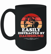 Product Easily Distracted by Dachshund Mug