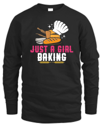 Product Just a Girl Baking Unisex Sweatshirt