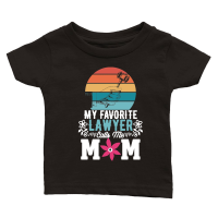 Product My Favorite Lawyer Calls Me Mom Classic Baby Crewneck T-shirt