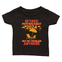 Product Retired Psychologist 2024 Classic Baby Crewneck T-shirt