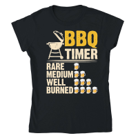 Product Barbecue Chef BBQ Smoking Classic Womens Crewneck T-shirt