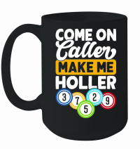 Product Casino Vintage Bingo make me Holler Mug