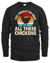 Product Funny Hen Farmer Chicken Unisex Sweatshirt